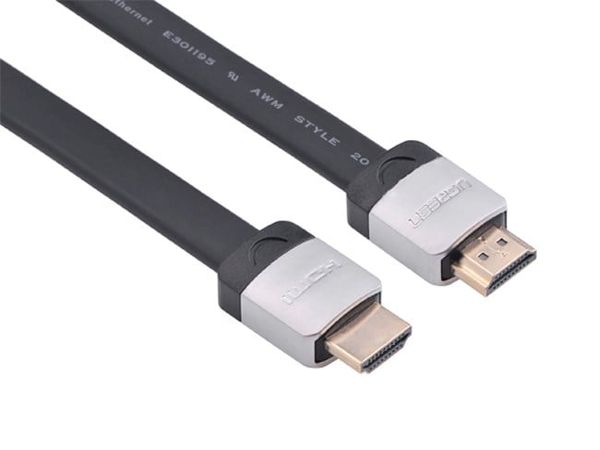 Dây cáp 2 đầu HDMI bọc kẽm V1.4 4K30Hz dẹt mỏng Ugreen 1M 1.5M 2M 3M 5M 8M 10M - Phụ Kiện Điện Tử Việt Nam