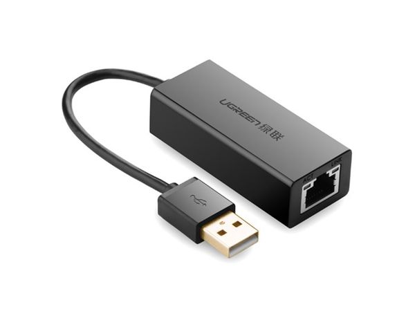 USB 2.0 sang RJ45 LAN 10/100Mbps Ugreen 20254 vỏ nhựa - Phụ Kiện Điện Tử Việt Nam