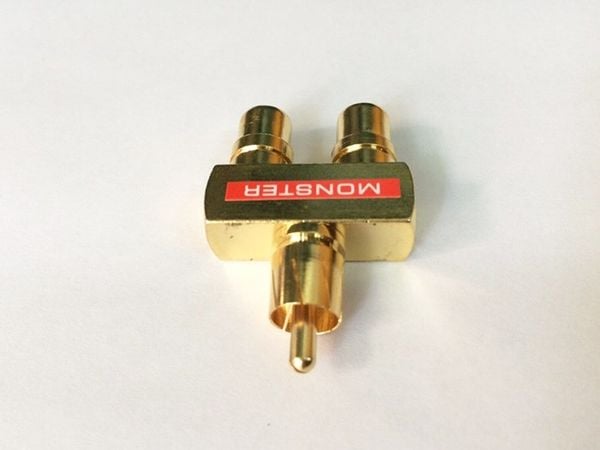 Rắc chia RCA 1 ra 2 Monster (1 chiếc) - Phụ Kiện Điện Tử Việt Nam