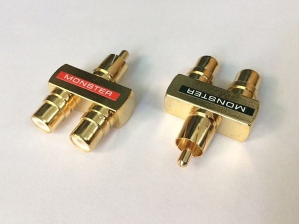 Rắc chia RCA 1 ra 2 Monster (1 chiếc) - Phụ Kiện Điện Tử Việt Nam