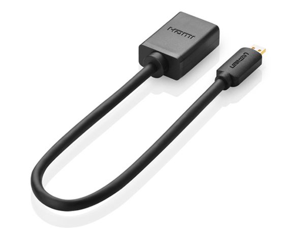 cap chuyen micro hdmi duong sang hdmi am 20cm ugreen 20134