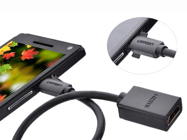 day chuyen micro hdmi ra hdmi dau am ugreen 20134
