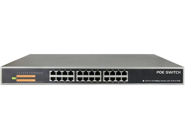 Switch PoE 24 Port KMETech PSE2416- Bộ chia PoE 24 cổng - Phụ Kiện Điện Tử Việt Nam