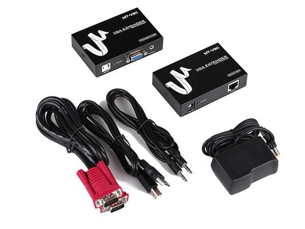 Bộ chuyển VGA sang Lan, kéo dài vga qua cáp mạng