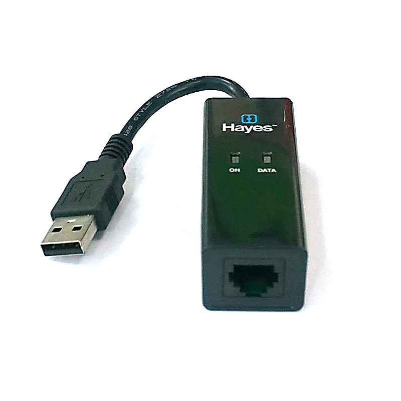 usb fax modem hayes 56kb