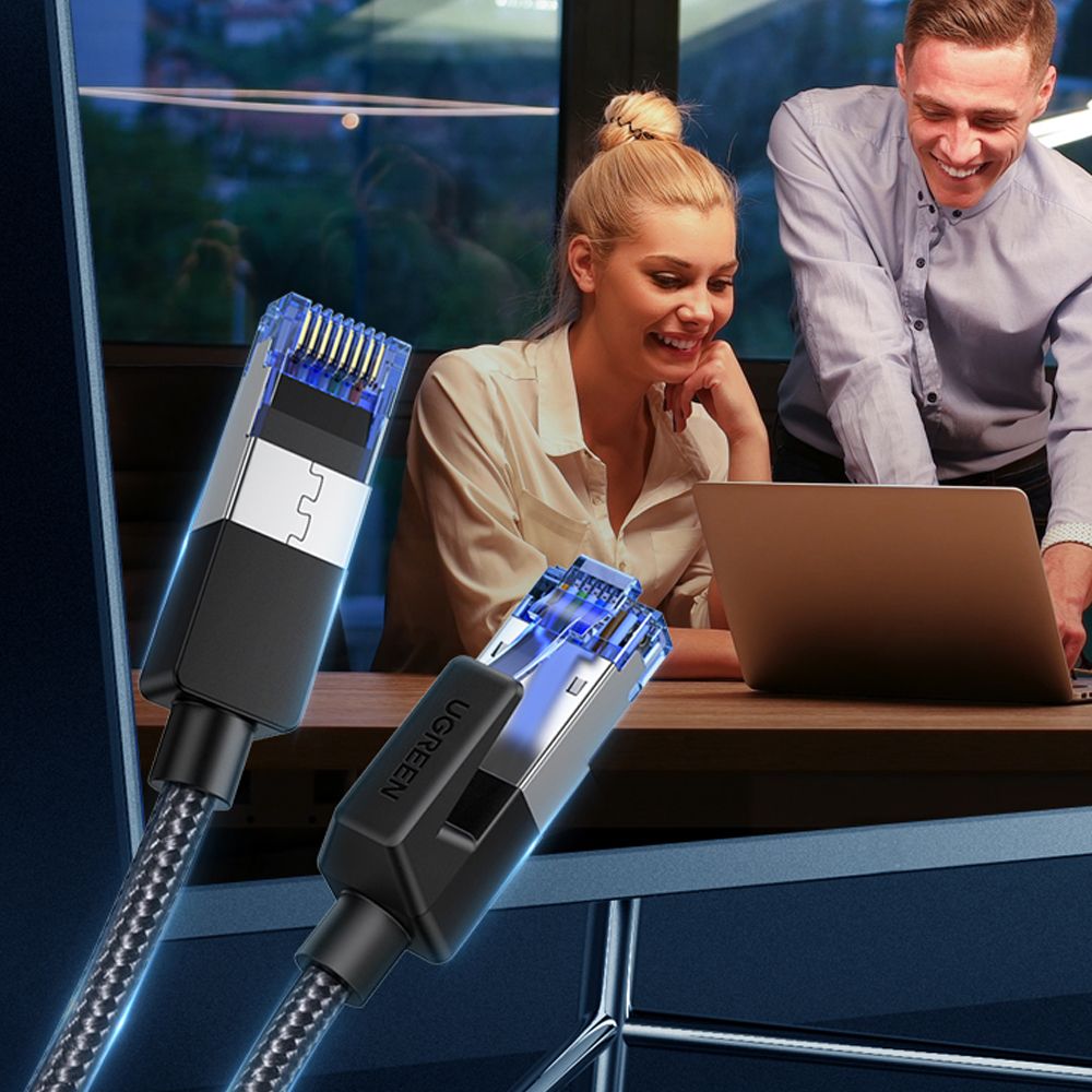 Cáp mạng F/FTP Cat7 Ugreen tốc độ 10Gbps NW150 30794 - Phụ Kiện Điện Tử Việt Nam