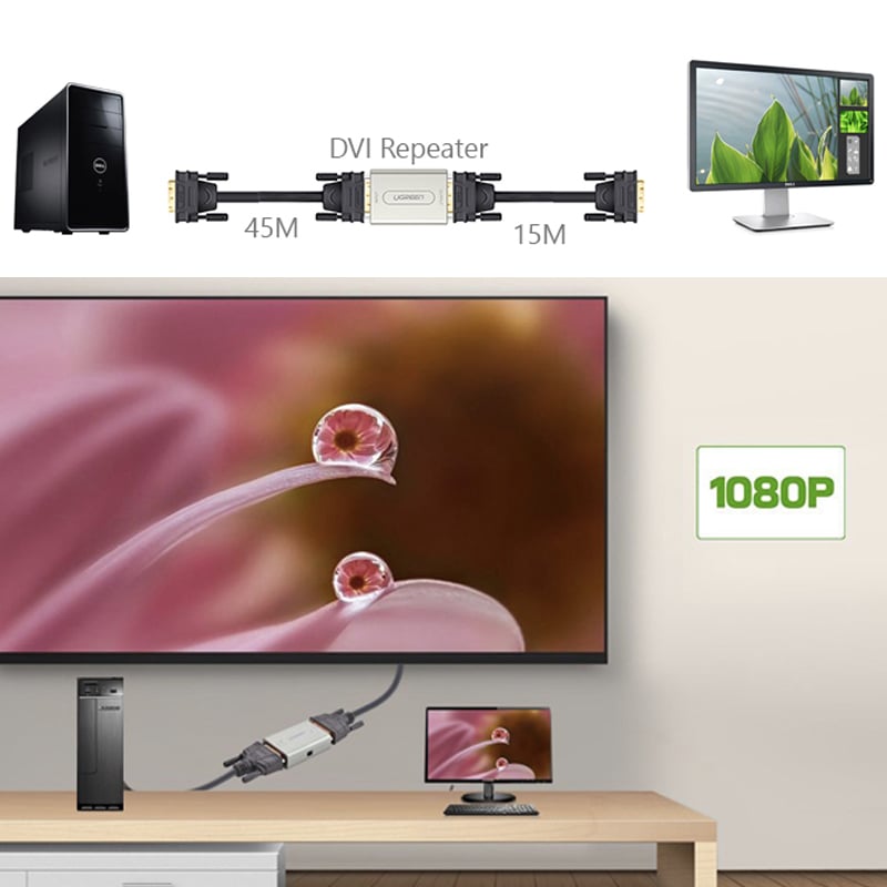 repeater dvi ugreen 40266