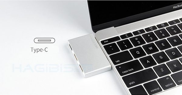 Bộ chia USB+Type C ra 1xUSB 3.0, 2xUSB 2.0 Hagibis - Phụ Kiện Điện Tử Việt Nam