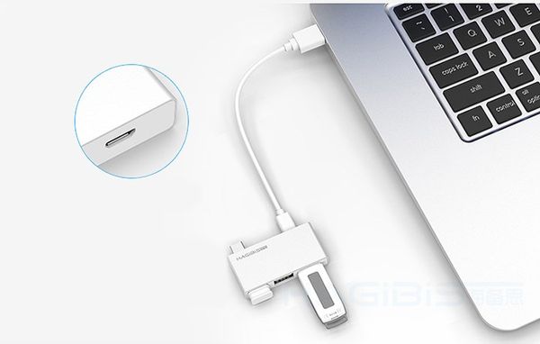 Bộ chia USB+Type C ra 1xUSB 3.0, 2xUSB 2.0 Hagibis - Phụ Kiện Điện Tử Việt Nam