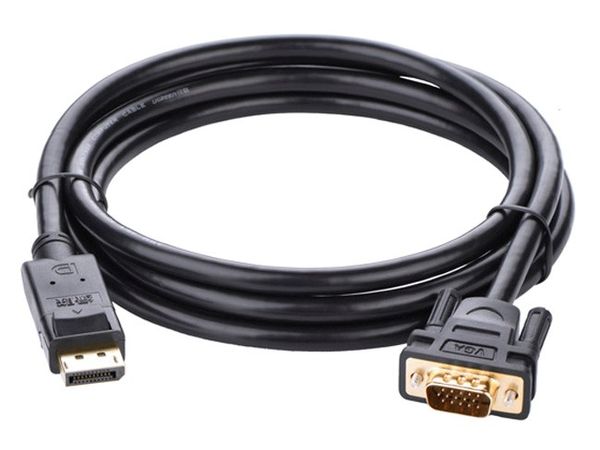 Dây cáp Displayport to VGA 1920*1200 full HD 1080P 1M 1.5M 2M 3M Ugreen - Phụ Kiện Điện Tử Việt Nam