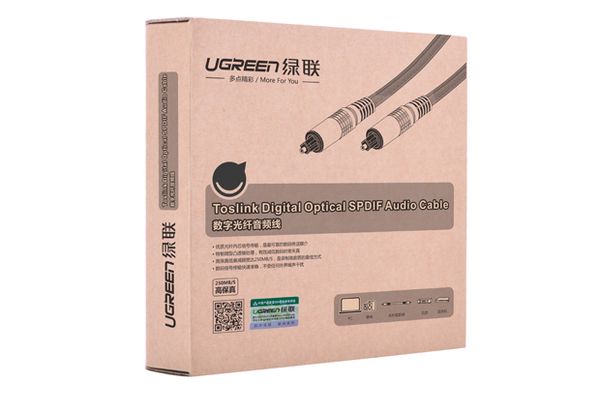 Cáp audio quang ugreen vỏ nhôm