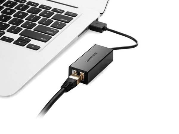 USB 2.0 sang RJ45 LAN 10/100Mbps Ugreen 20254 vỏ nhựa - Phụ Kiện Điện Tử Việt Nam