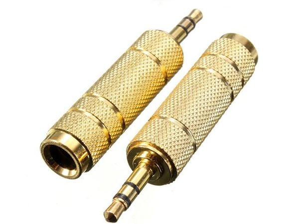 Đầu chuyển đổi jack audio 3.5mm đực sang 6.5mm cái Veggieg AU6-4 - Phụ Kiện Điện Tử Việt Nam