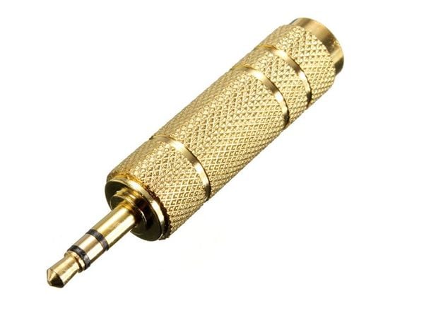 Đầu chuyển đổi jack audio 3.5mm đực sang 6.5mm cái Veggieg AU6-4 - Phụ Kiện Điện Tử Việt Nam