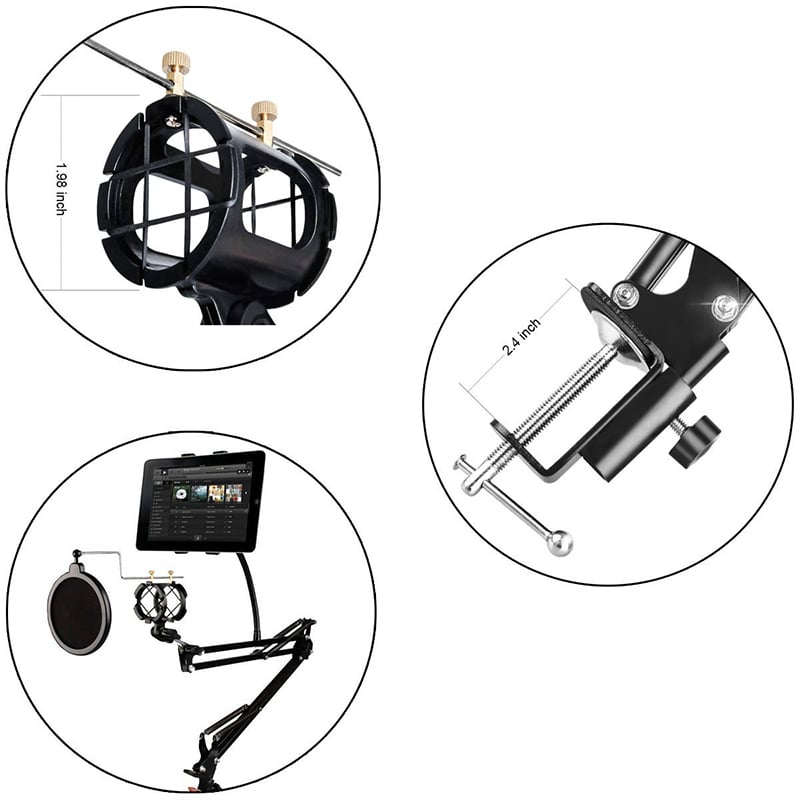 Giá kẹp điện thoại cho MIC K198 - Phụ Kiện Điện Tử Việt Nam
