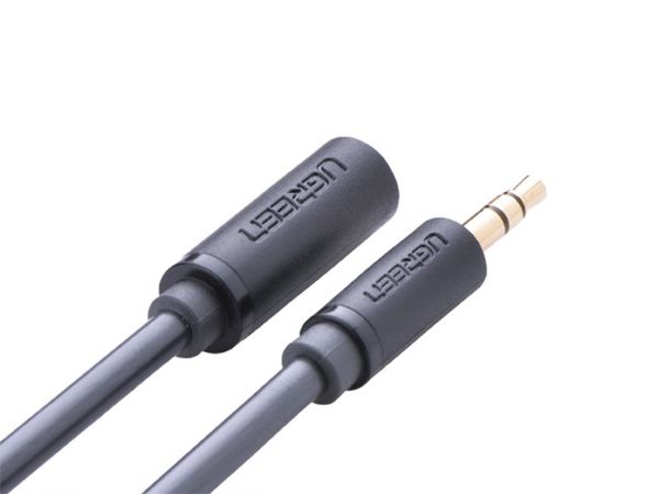 Cáp audio 3.5mm nối dài 0.5M 1M 1.5M 2M 3M 5M Ugreen (vỏ nhựa màu đen) - Phụ Kiện Điện Tử Việt Nam