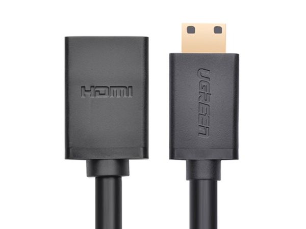 Mini HDMI to HDMI Female Ugreen 20cm 20137 hỗ trợ 4K60Hz - Phụ Kiện Điện Tử Việt Nam