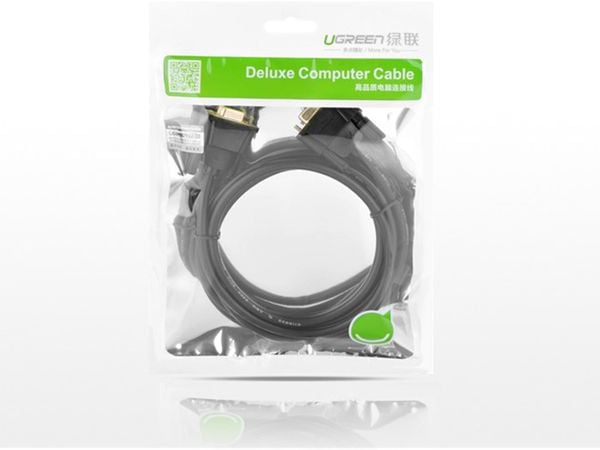 Cáp RS232 DB9 COM9 nối thẳng 2 đầu đực male - male UGREEN 1.5M 2M 3M 5M - Phụ Kiện Điện Tử Việt Nam