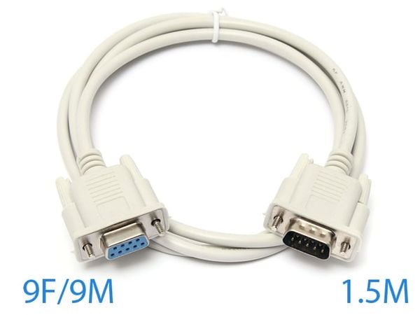Cáp COM DB9 | Cáp RS232 DB9 chân đực sang cái
