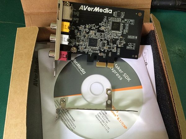 Card ghi hình máy nội soi siêu âm AV SVideo AverMedia EZMaker SDK Express C725B - Phụ Kiện Điện Tử Việt Nam