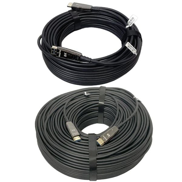 Dây cáp HDMI 2.1 sợi quang 8K@60Hz Dtech kích thước từ 10m đến 100m