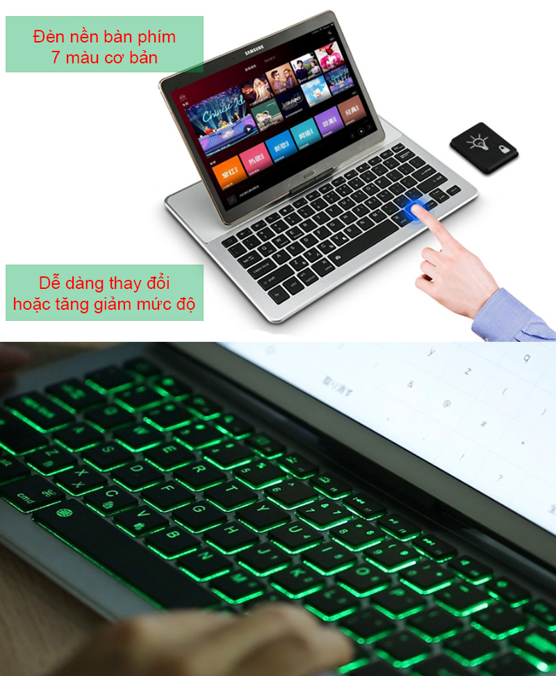 ban phim bluetooth cho may tinh bang 7 den 14 inches