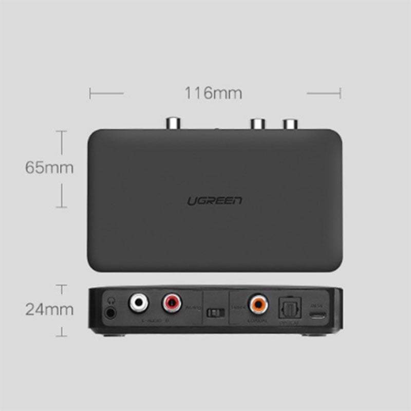 dau nhan bluetooth cho loa, ampli ugreen 40856