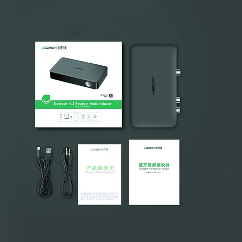 dau nhan bluetooth cho loa, ampli ugreen 40856