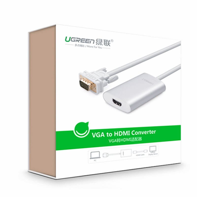 bo chuyen doi vga audio sang hdmi ugreen chnh hang
