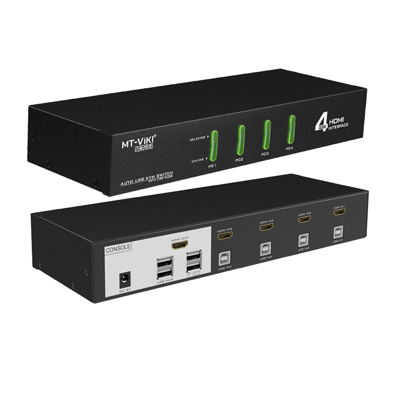 switch hdmi 4 port kvm hdmi mt-viki MT-0401HK
