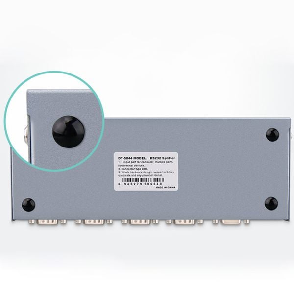 Bộ chia cổng RS232 1 ra 4 DTECH DT-5044 - Phụ Kiện Điện Tử Việt Nam