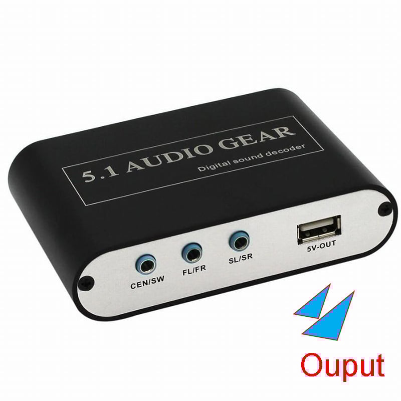 bo chuyen am thanh quang, coaxial sang dan loa 5.1