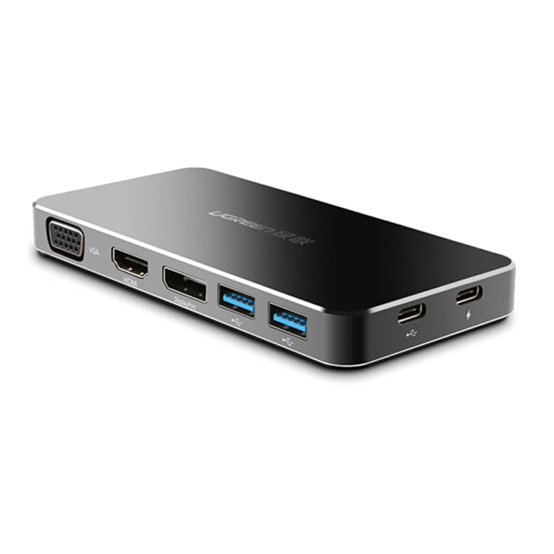 bo chuyen doi da nang displayport ra hdmi/vga/displayport UGREEN 40872
