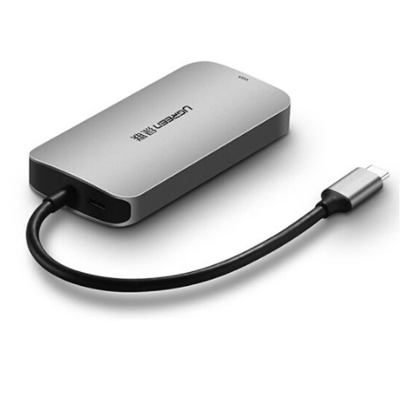 bo chia usb 3.0 3 cong ho tro chuyen ra cong vga 1080p ugreen