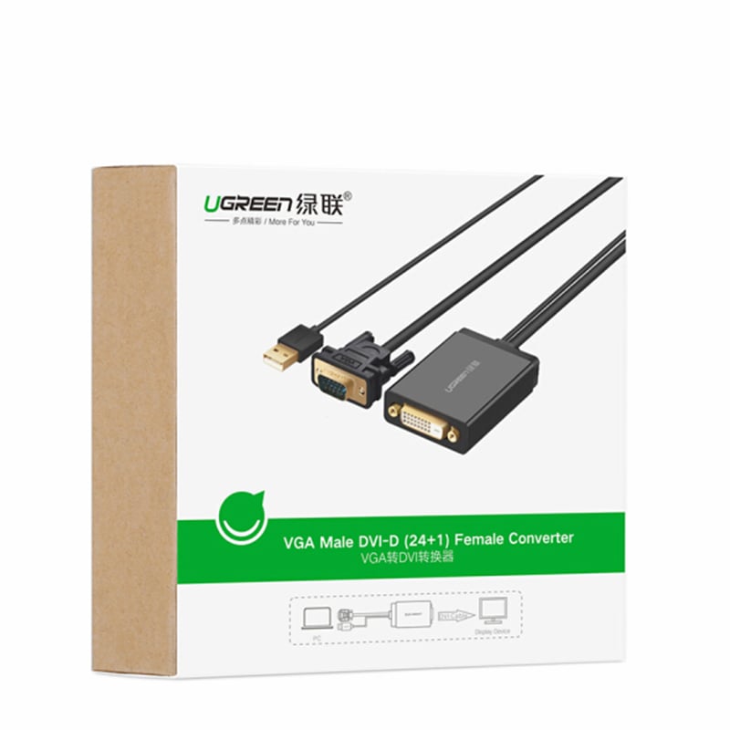 bo chuyen vga sang dvi ugreen