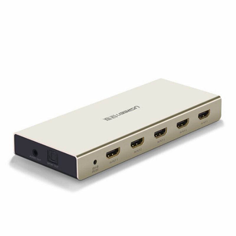 bo chuyen mach hdmi 5 vao 1 ra ugreen 40370