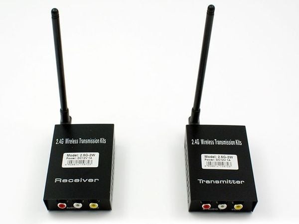 Bộ thu phát khuếch đại Audio video AV BNC không dây 300M cho Camera TV - Phụ Kiện Điện Tử Việt Nam