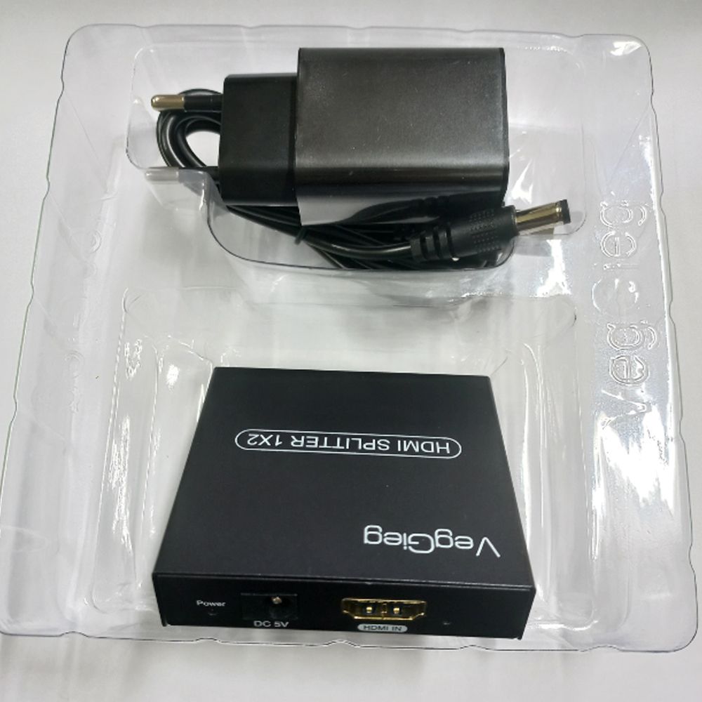 Bộ chia HDMI splitter V1.4 2 port 4K30Hz 3D Veggieg V-HD06 - Phụ Kiện Điện Tử Việt Nam