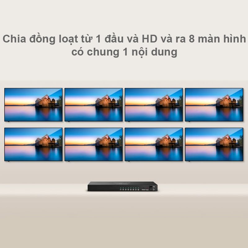 bo chia hdmi 1 ra 8 ugreen 40203
