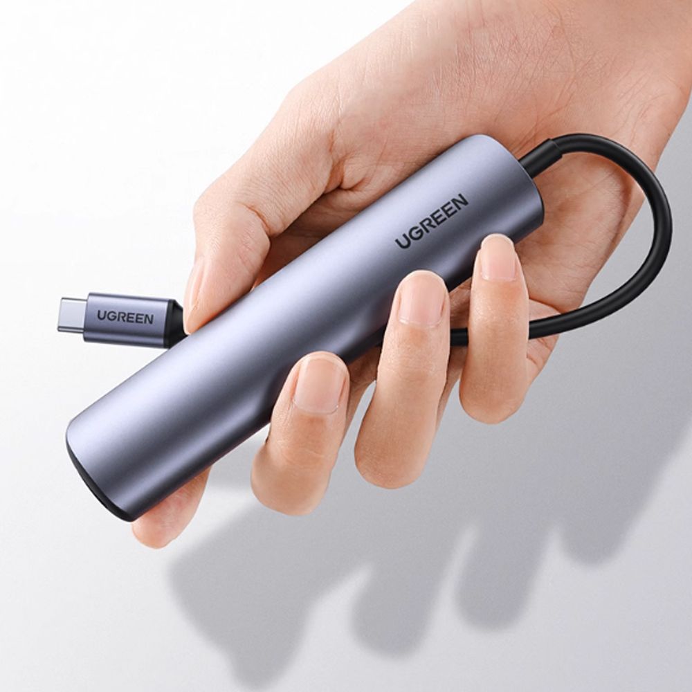 Bộ chia USB typeC ra HDMI 4K@30Hz và 4 cổng USB 3.0 chính hãng Ugreen 20197 - Phụ Kiện Điện Tử Việt Nam