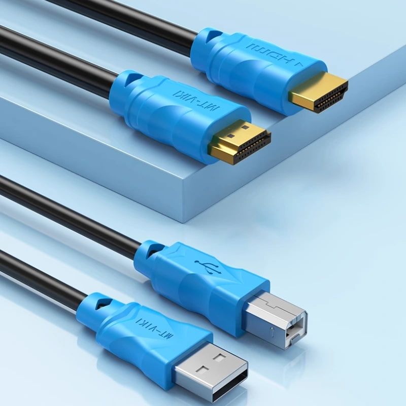 KVM Switch HDMI 2x1 - Bộ chuyển mạch HDMI và USB 2 vào 1 ra 4K60Hz MT-VIKI MT-KH2S