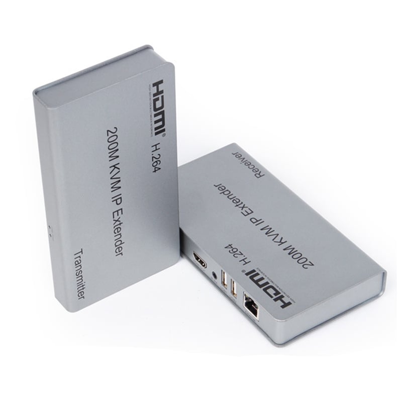 bo khuech dai hdmi/usb qua cap mang ip 200 met