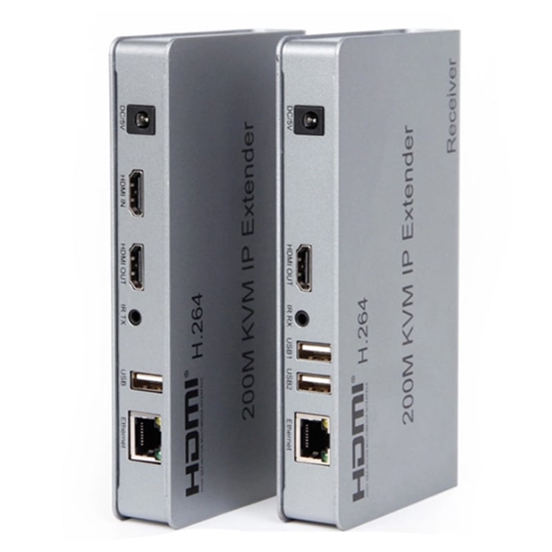 bo khuech dai hdmi/usb qua cap mang ip 200 met