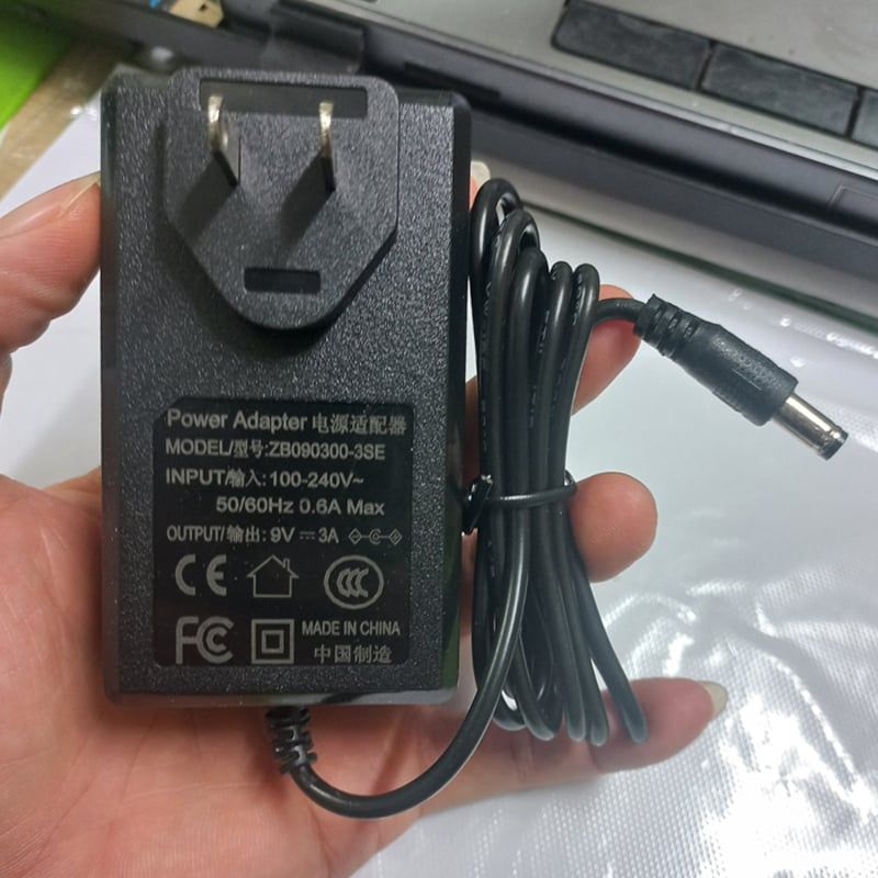 Bộ chuyển nguồn Adapter 9V-3A 27W chân 5.5*2.5mm ZB090300-3SE - Phụ Kiện Điện Tử Việt Nam