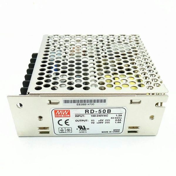 Bộ nguồn tổ ong 2 trong 1 Meanwell RD-50B 24v-1.4A , 5V-4A - Phụ Kiện Điện Tử Việt Nam