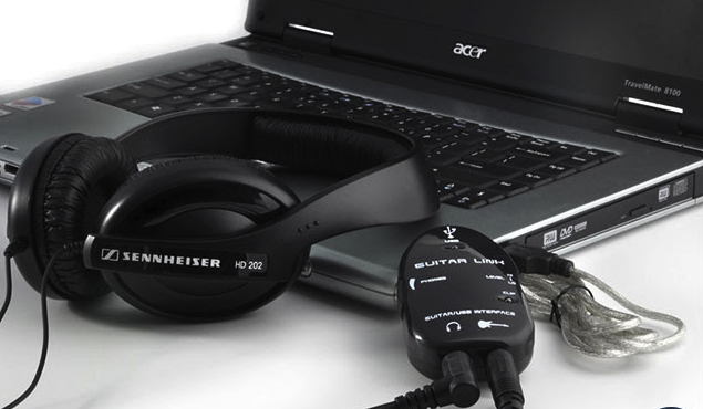 Cáp USB Guitar Link kết nối guitar với máy tinh