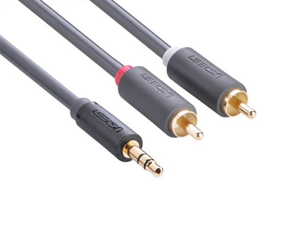 Cáp Audio 3.5mm to 2 RCA - Dây âm thanh 1 đầu 3,5mm ra 2 đầu AV hoa sen 0.5 Mét | 1 Mét | 1,5 Mét | 2 Mét ... 8 Mét | 10 Mét - Phụ Kiện Điện Tử Việt Nam
