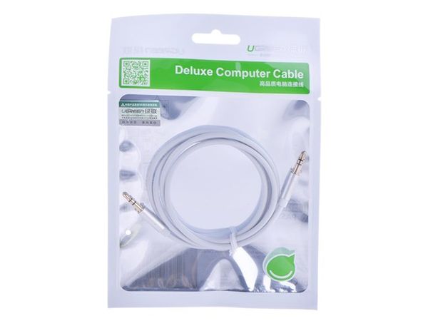 Cáp audio 3.5mm UGREEN mạ vàng 24K 0.5M 1M 2M 3M 5M (tròn màu đen) - Phụ Kiện Điện Tử Việt Nam