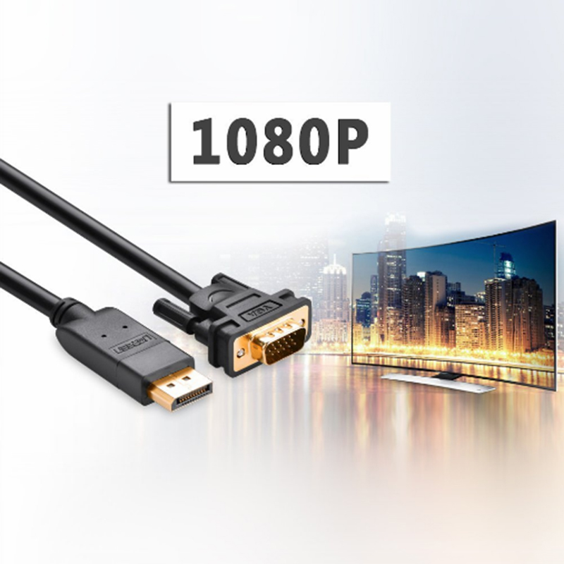 day chuyen displayport sang vga ugreen