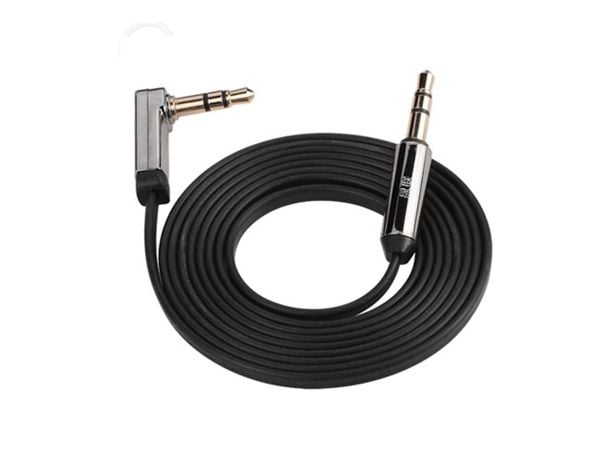 Cáp Audio âm thanh 3.5mm bẻ góc Ugreen 0.5M 1M 1.5M 2M 3M 5M (dẹt mỏng màu trắng) - Phụ Kiện Điện Tử Việt Nam